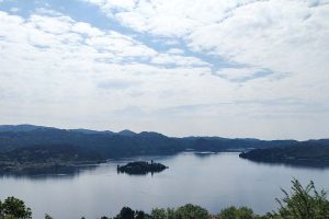 vista Lago d'Orta e isola San Giulio