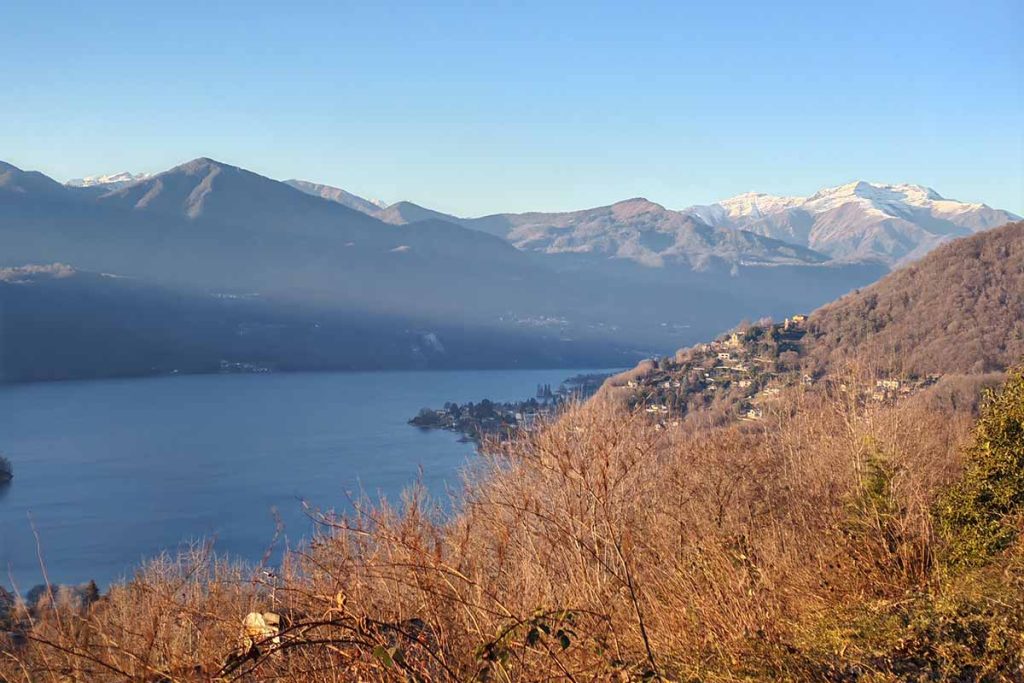 Winter landscapes, view from Monte Mesma
